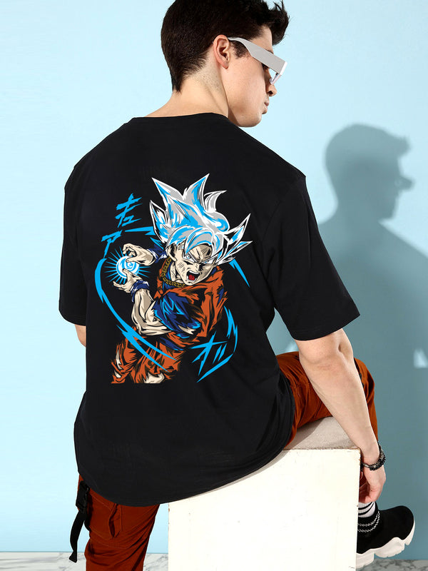 GOKU Dragon Ball Z: Anime Oversized Tee| Made from Premium Cotton | Unisex Fit | Black